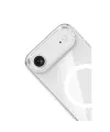 Apple İphone 17 Air Kılıf Pc Real Magsafe Kapak - Şeffaf