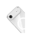 Apple iPhone 17 Air Kılıf Pc Real Magsafe Kapak - Şeffaf