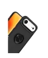 Apple İphone 17 Air Montreal Yüzüklü Silikon Kapak - Siyah