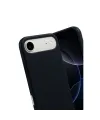Apple İphone 17 Air Nano İçi Kadife Silikon - Siyah