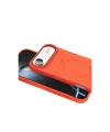 Apple iPhone 17 Air Regal Magsafe Standlı Kapak - Turuncu