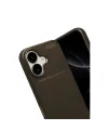 Apple İphone 17 Auto Focus Karbon Kapak - Kahverengi