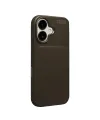 Apple İphone 17 Auto Focus Karbon Kapak - Kahverengi