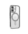 Apple İphone 17 Joke Simli Magneticsafe Kılıf - Gümüş