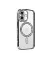 Apple iPhone 17 Joke Simli Magneticsafe Kılıf - Gümüş