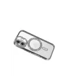 Apple iPhone 17 Joke Simli Magneticsafe Kılıf - Gümüş