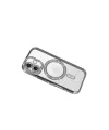 Apple İphone 17 Joke Simli Magneticsafe Kılıf - Gümüş