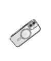 Apple iPhone 17 Joke Simli Magneticsafe Kılıf - Gümüş