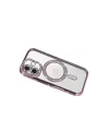 Apple İphone 17 Joke Simli Magneticsafe Kılıf - Pembe