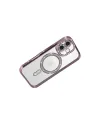 Apple İphone 17 Joke Simli Magneticsafe Kılıf - Pembe
