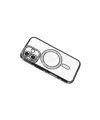 Apple İphone 17 Joke Simli Magneticsafe Kılıf - Siyah