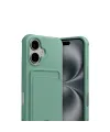Apple İphone 17 Kelvin Kartvizitli Silikon - Açık Yeşil