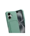 Apple İphone 17 Kelvin Kartvizitli Silikon - Açık Yeşil