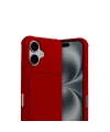 Apple İphone 17 Kelvin Kartvizitli Silikon - Kırmızı
