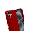 Apple İphone 17 Kelvin Kartvizitli Silikon - Kırmızı