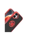 Apple İphone 17 Montreal Yüzüklü Silikon Kapak - Kırmızı