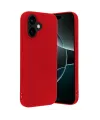 Apple İphone 17 Nano İçi Kadife Silikon - Kırmızı