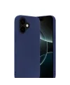 Apple İphone 17 Nano İçi Kadife Silikon - Lacivert