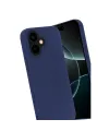Apple İphone 17 Nano İçi Kadife Silikon - Lacivert