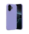 Apple İphone 17 Nano İçi Kadife Silikon - Lila
