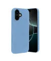 Apple iPhone 17 Nano içi Kadife Silikon - Mavi