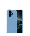 Apple iPhone 17 Nano içi Kadife Silikon - Mavi