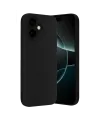 Apple iPhone 17 Nano içi Kadife Silikon - Siyah