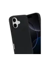 Apple iPhone 17 Nano içi Kadife Silikon - Siyah