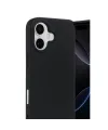 Apple İphone 17 Nano İçi Kadife Silikon - Siyah