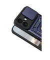 Apple İphone 17 Pars Lens Yüzüklü Silikon - Lacivert