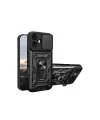 Apple İphone 17 Pars Lens Yüzüklü Silikon - Siyah