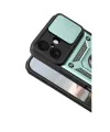 Apple İphone 17 Pars Lens Yüzüklü Silikon - Yeşil