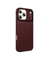 Apple iPhone 17 Pro Auto Focus Karbon Kapak - Bordo