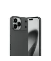 Apple İphone 17 Pro Auto Focus Karbon Kapak - Gri