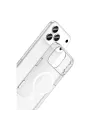 Apple İphone 17 Pro Combo Sert Şeffaf Magsafe Kapak - Şeffaf