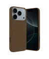 Apple İphone 17 Pro First Silikon - Kahverengi