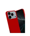 Apple İphone 17 Pro First Silikon - Kırmızı