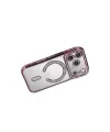 Apple İphone 17 Pro Joke Simli Magneticsafe Kılıf - Pembe