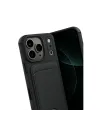 Apple İphone 17 Pro Kelvin Kartvizitli Silikon - Siyah