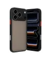 Apple İphone 17 Pro Kılıf Montreal Silikon Kapak - Siyah