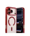 Apple İphone 17 Pro Kross Magneticsafe Kapak - Kırmızı