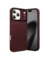 Apple İphone 17 Pro Max Auto Focus Karbon Kapak - Bordo