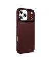 Apple iPhone 17 Pro Max Auto Focus Karbon Kapak - Bordo