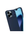 Apple İphone 17 Pro Max Auto Focus Karbon Kapak - Lacivert