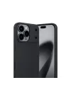 Apple İphone 17 Pro Max Auto Focus Karbon Kapak - Siyah