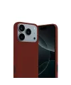 Apple iPhone 17 Pro Max First Silikon - Bordo