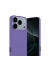 Apple İphone 17 Pro Max First Silikon - Lila