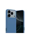 Apple İphone 17 Pro Max First Silikon - Mavi