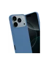 Apple iPhone 17 Pro Max First Silikon - Mavi