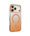 Apple İphone 17 Pro Max Glossy Magsafe Kapak - Turuncu